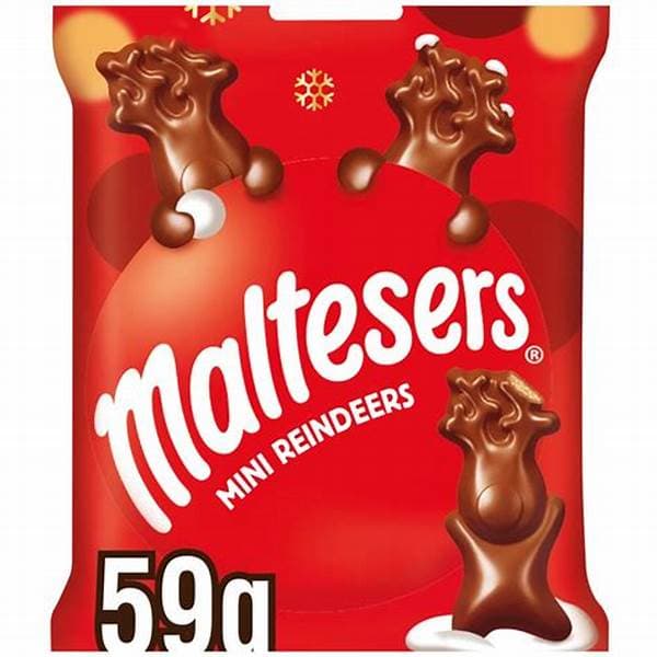 Maltesers Mini Reindeer Clipstrip (2X12) 59G