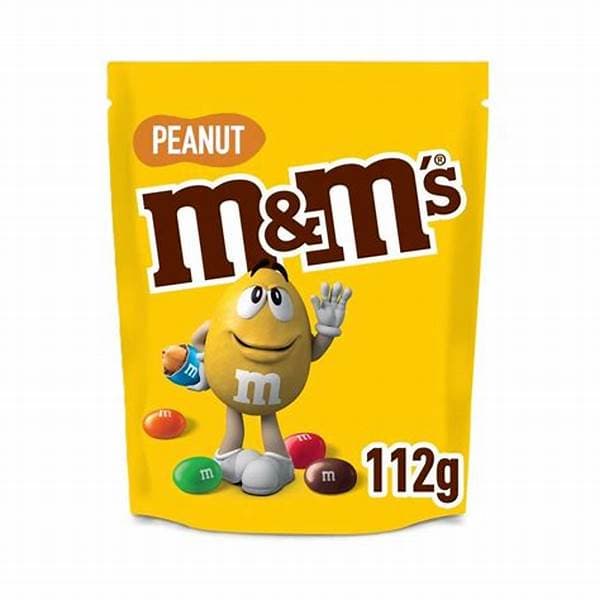M&Ms Peanut Christmas Mix Pouch 112G