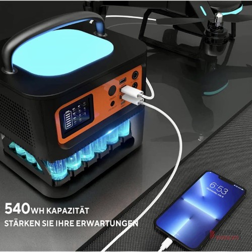 Powerunit ( powerbank ) 500w also witch sachet for europe and solar ready - thumbnail image - Premier B2B Stocklot Marketplace