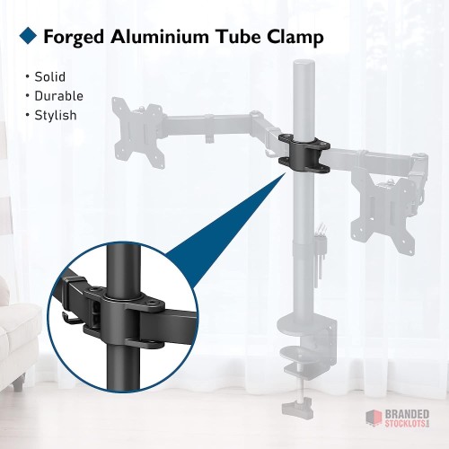 BONTEC Dual Monitor Stand - Maximize Efficiency and Desk Space BULK - thumbnail image - Premier B2B Stocklot Marketplace