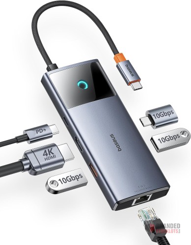 Baseus USB C Docking Station - Versatile 6-in-1 USB Hub for Enhanced Connectivity - Premier B2B Stocklot Marketplace