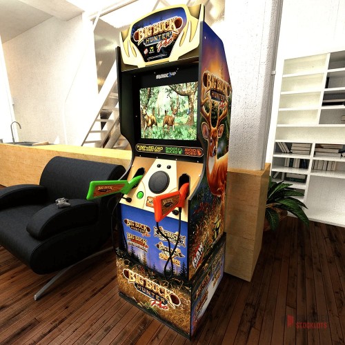 Bulk Arcade1Up Big Buck Hunter Pro Deluxe Arcade Machine - Classic Gaming Reimagined - thumbnail image - Premier B2B Stocklot Marketplace