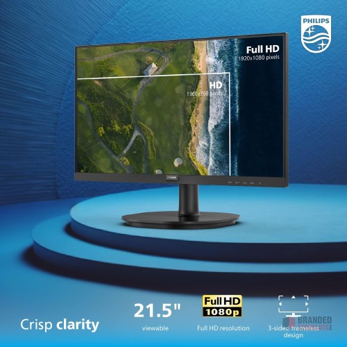 Stocklot - PHILIPS 22 inch Class Full HD Monitor - - thumbnail image - Premier B2B Stocklot Marketplace