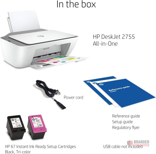 Stocklot - HP DeskJet 2755 All-in-One Inkjet Printer - Efficient and Reliable - thumbnail image - Premier B2B Stocklot Marketplace