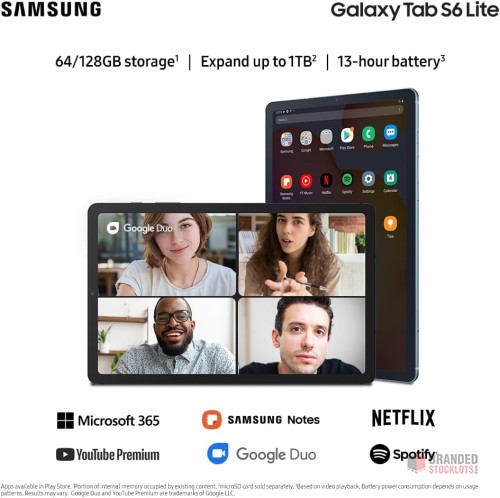 Wholesale SAMSUNG Galaxy Tab S6 Lite 64GB - - thumbnail image - Premier B2B Stocklot Marketplace