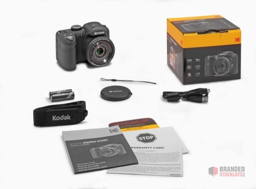 Wholesale - KODAK PIXPRO AZ255-BK 16MP Digital Camera - - thumbnail image - Premier B2B Stocklot Marketplace