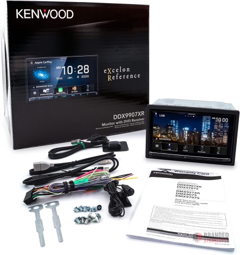 Kenwood DDX9907XR 6.8" CD/DVD Receiver w/Apple CarPlay and Android Auto - thumbnail image - Premier B2B Stocklot Marketplace