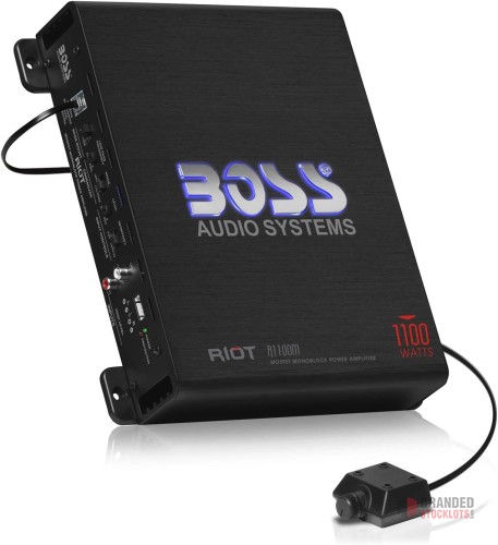 BOSS Audio Systems R1100M Riot Series Car Audio Subwoofer Amplifier - Premier B2B Stocklot Marketplace