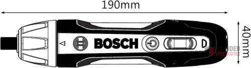Bosch Professional cordless screwdriver Bosch GO - Premier B2B Stocklot Marketplace