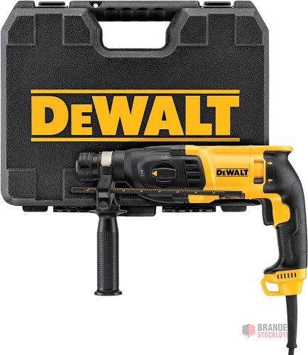 DeWALT D25133K Hammer drill, electric, wired, 800 W, SDS-Plus - Premier B2B Stocklot Marketplace