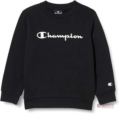 Champion Legacy- Classic Logo Crewneck BOYS Sweater - thumbnail image - Premier B2B Stocklot Marketplace