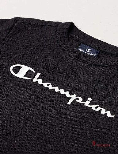 Champion Legacy- Classic Logo Crewneck BOYS Sweater - thumbnail image - Premier B2B Stocklot Marketplace