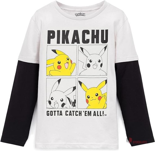 Pokemon T-shirt BOYS - thumbnail image - Premier B2B Stocklot Marketplace