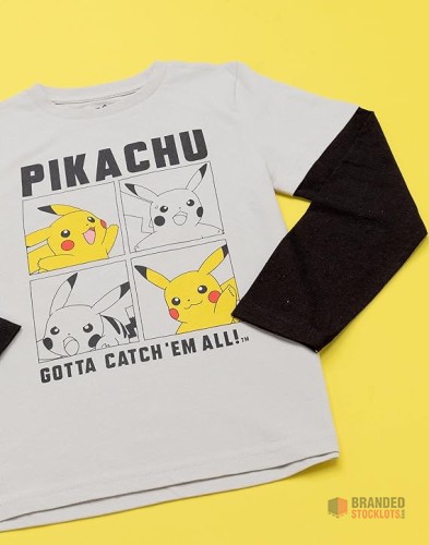 Pokemon T-shirt BOYS - thumbnail image - Premier B2B Stocklot Marketplace