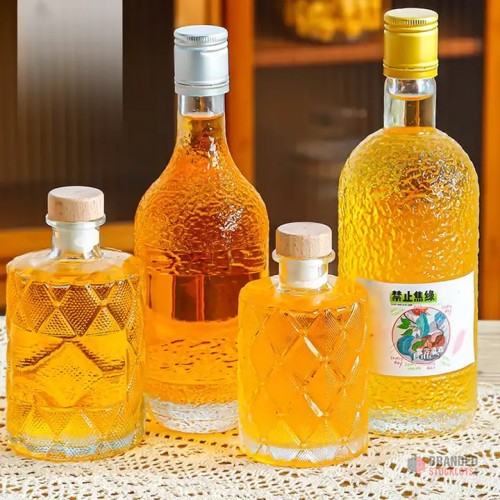 Premium Oslo Spirits Royal Glass Bottles for Alcoholic Beverages - Premier B2B Stocklot Marketplace