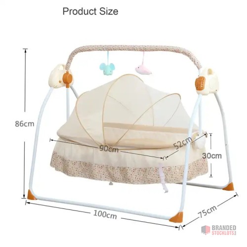 Portable Baby Cribs - Foldable Design - thumbnail image - Premier B2B Stocklot Marketplace