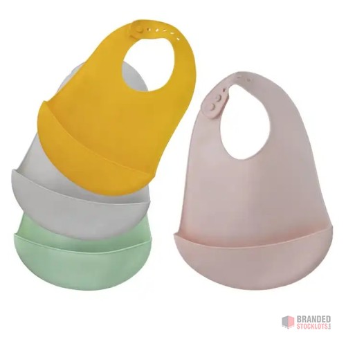 Waterproof Baby Bibs - Easy Clean - Premier B2B Stocklot Marketplace