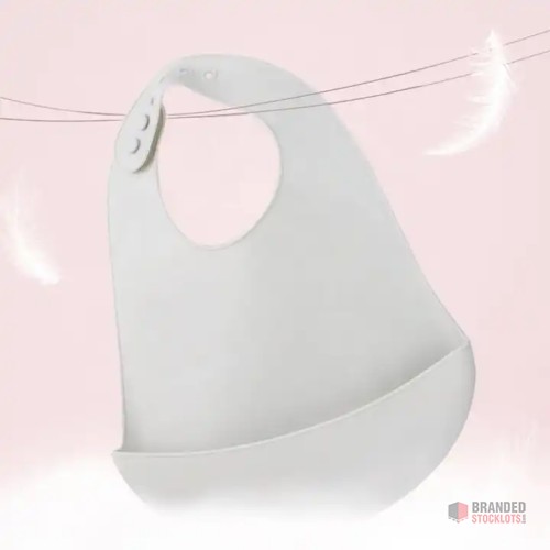 Waterproof Baby Bibs - Easy Clean - thumbnail image - Premier B2B Stocklot Marketplace