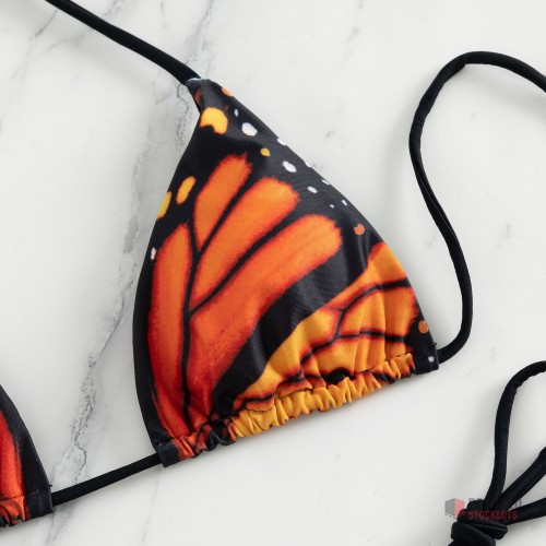 Micro Bikini Sets - Butterfly Print Swimwear Bulk order available - thumbnail image - Premier B2B Stocklot Marketplace