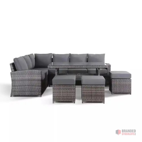 Modern Outdoor Rattan Sofa Set - Durable & Stylish - thumbnail image - Premier B2B Stocklot Marketplace