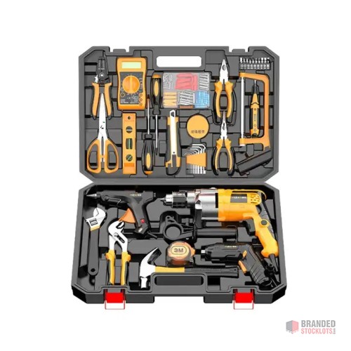 Multi-Function Home Hardware Tool Kit - Diverse & Practical - thumbnail image - Premier B2B Stocklot Marketplace