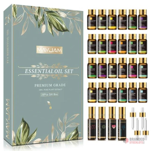 Premium Essential Oils Gift Sets for Bulk Purchase - MAYJAM's Aromatic Elegance for Your Business - thumbnail image - Premier B2B Stocklot Marketplace