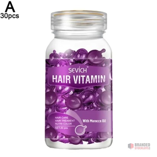 Revitalize Hair Health with 30PCS/1 Bottle Keratin Complex Repair Capsules – Ideal for Bulk Orders - thumbnail image - Premier B2B Stocklot Marketplace