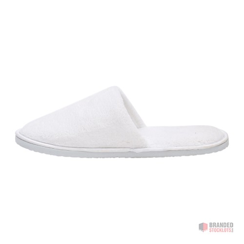 Premium Cotton Velvet Hotel Slippers - Bulk Orders for Personalized Spa Luxury - thumbnail image - Premier B2B Stocklot Marketplace