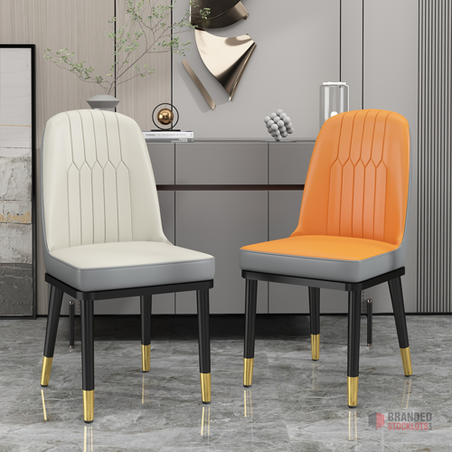 Premium Modern Leather Dining Chairs – Elevate Your Hospitality Space - thumbnail image - Premier B2B Stocklot Marketplace