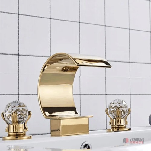 Exquisite Luxury Waterfall Bathtub Faucet Set for Discerning Hotels - thumbnail image - Premier B2B Stocklot Marketplace