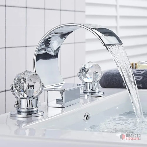 Exquisite Luxury Waterfall Bathtub Faucet Set for Discerning Hotels - thumbnail image - Premier B2B Stocklot Marketplace