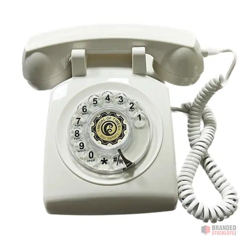 Wholesale Classic Rotary Dial Landline Phones in Assorted Colors - thumbnail image - Premier B2B Stocklot Marketplace