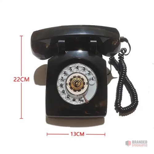 Wholesale Classic Rotary Dial Landline Phones in Assorted Colors - thumbnail image - Premier B2B Stocklot Marketplace