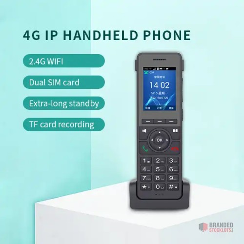 Wholesale: 'SmartConnect' LTE 4G Fixed Desktop VoIP Phones with Dual WiFi" - thumbnail image - Premier B2B Stocklot Marketplace