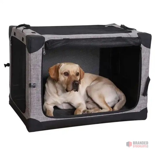 Collapsible Pet Carriers - 4 Door Folding Design - thumbnail image - Premier B2B Stocklot Marketplace