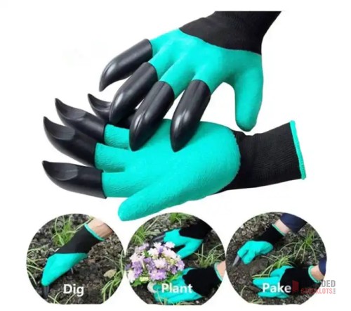 Versatile ABS Plastic Gardening Gloves with Digging Claws - Bulk Offer - thumbnail image - Premier B2B Stocklot Marketplace