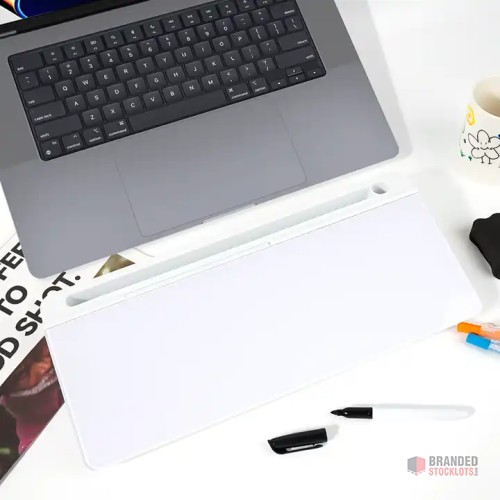 ClearSight" Portable Acrylic Glass Desktop Whiteboard - thumbnail image - Premier B2B Stocklot Marketplace