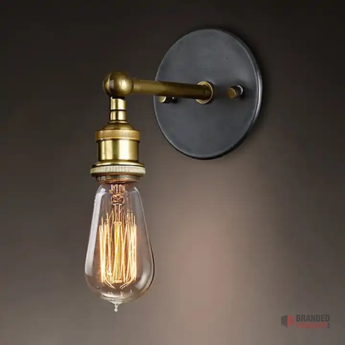 Vintage Industrial Retro LED Wall Lamp - thumbnail image - Premier B2B Stocklot Marketplace