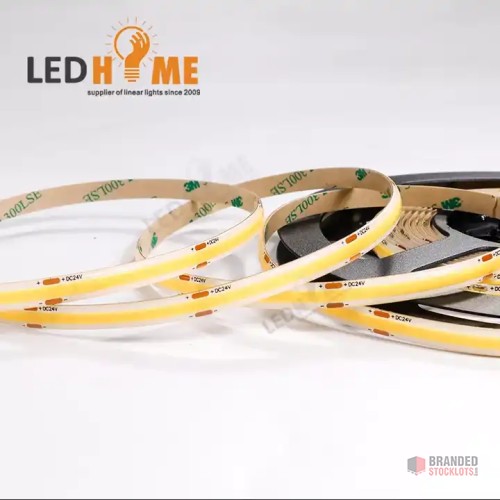 Warm White COB LED Strip Light - Perfect for Home and Bedroom Ambiance - thumbnail image - Premier B2B Stocklot Marketplace