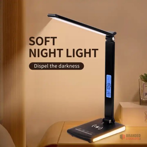 Modern LED Desk Lamp with Wireless Charger - Premier B2B Stocklot Marketplace