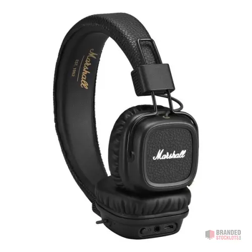 Marshall Major II Closed Headphones - 43 Unit Bundle Without Internet Requirement - thumbnail image - Premier B2B Stocklot Marketplace