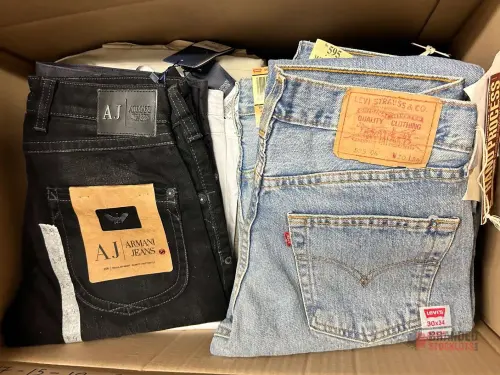 Bulk Offer: 987 Pieces of Branded Jeans and Pants for Men and Women at €15 Each - thumbnail image - Premier B2B Stocklot Marketplace