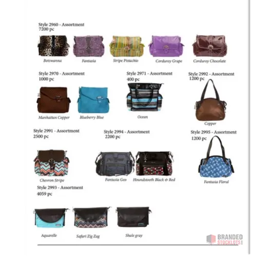 19,759 Kalencom Diaper Bags - thumbnail image - Premier B2B Stocklot Marketplace