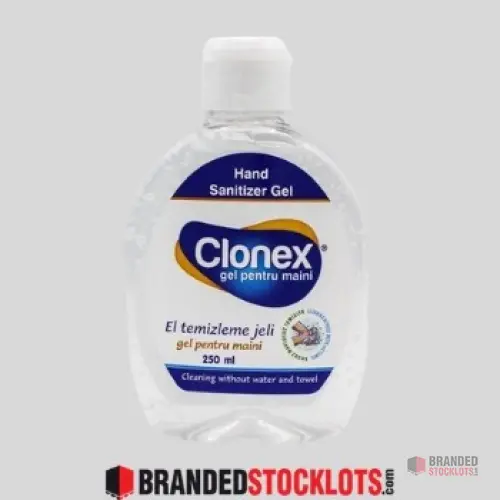 Protect and Nourish Your Hands with Clonex Hand Sanitizer Gel – 250ml - Premier B2B Stocklot Marketplace