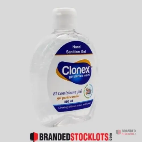 Protect and Nourish Your Hands with Clonex Hand Sanitizer Gel – 250ml - thumbnail image - Premier B2B Stocklot Marketplace