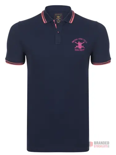 HACKETT LONDON Men’s Polo Shirts - Past Collections at Clearance Prices - thumbnail image - Premier B2B Stocklot Marketplace