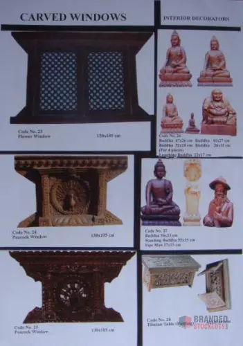 Exclusive Nepalese Carved Doors and Windows - thumbnail image - Premier B2B Stocklot Marketplace