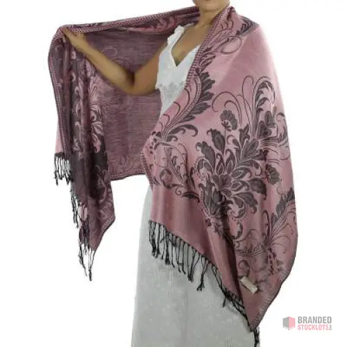 Exquisite Pashmina Shawls - Prices Include F.O.B. - thumbnail image - Premier B2B Stocklot Marketplace