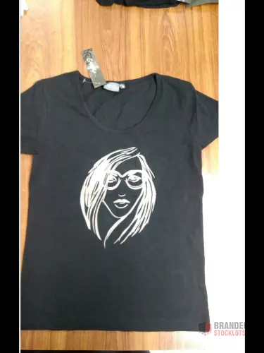 Bulk Purchase Opportunity: Ladies T-Shirts with Cotton-Lycra Blend - Premier B2B Stocklot Marketplace