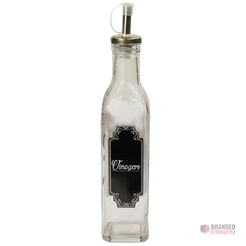Glass Oil and Vinegar Bottles Overstock for UK Retailer - Premier B2B Stocklot Marketplace